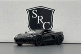 Chevrolet Corvette C8 Black - Kinsmart 1:36 Diecast