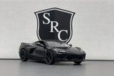 Chevrolet Corvette C8 Black - Kinsmart 1:36 Diecast