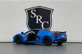 Chevrolet Corvette C8 Blue - Kinsmart 1:36 Diecast