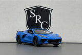 Chevrolet Corvette C8 Blue - Kinsmart 1:36 Diecast