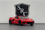 Chevrolet Corvette C8 Red - Kinsmart 1:36 Diecast
