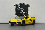 Chevrolet Corvette C8 Yellow - Kinsmart 1:36 Diecast