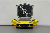 Chevrolet Corvette C8 Yellow - Kinsmart 1:36 Diecast