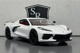 Chevrolet Corvette C8 Stingray Coupe White - Motormax 1:24 Diecast