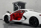 Chevrolet Corvette C8 Stingray Coupe White - Motormax 1:24 Diecast
