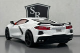 Chevrolet Corvette C8 Stingray Coupe White - Motormax 1:24 Diecast