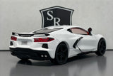 Chevrolet Corvette C8 Stingray Coupe White - Motormax 1:24 Diecast