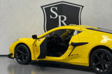 Chevrolet Corvette C8 Z06 Yellow - Showcasts 1:24 Diecast