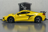 Chevrolet Corvette C8 Z06 Yellow - Showcasts 1:24 Diecast