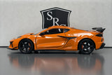 Chevrolet Corvette C8 Z06 Orange - Welly 1:24 Diecast