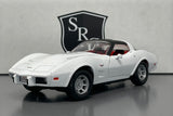 Chevrolet Corvette Stingray C3 White - Motormax 1:24 Diecast