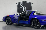 Chevrolet Corvette ZR-1 Grand Sport Blue - Motormax 1:24 Diecast
