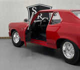 Chevrolet Nova SS Red - Maisto 1:18 Diecast