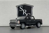 Chevrolet Silverado Black - Kinsmart 1:46 Diecast