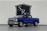 Chevrolet Silverado Blue - Kinsmart 1:46 Diecast