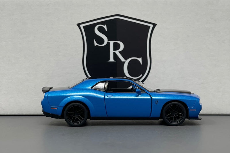 Dodge Challenger SRT Demon 170 - Blue - Kinsmart 1:40 Diecast