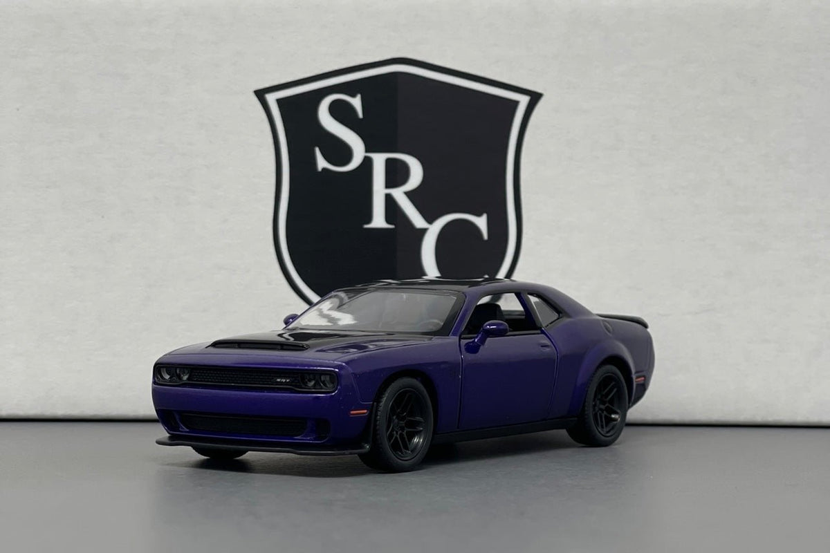 Dodge Challenger SRT Demon 170 - Purple - Kinsmart 1:40 Diecast