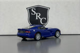 Dodge SRT Viper GTS Blue - Kinsmart 1:36 Diecast