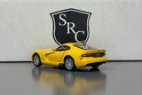 Dodge SRT Viper GTS Yellow - Kinsmart 1:36 Diecast