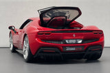Ferrari 296 GTB Red - Maisto 1:18 Diecast