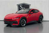 Ferrari Purosangue Red - Bburago 1:24 Diecast