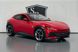 Ferrari Purosangue Red - Bburago 1:24 Diecast
