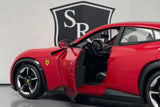 Ferrari Purosangue Red - Bburago 1:24 Diecast