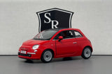 Fiat 500 Red - Kinsmart 1:28 Diecast