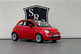 Fiat 500 Red - Kinsmart 1:28 Diecast