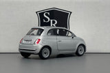 Fiat 500 Silver - Kinsmart 1:28 Diecast
