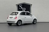 Fiat 500 White - Kinsmart 1:28 Diecast