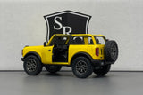Ford Bronco Yellow - Kinsmart 1:34 Diecast