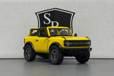 Ford Bronco Yellow - Kinsmart 1:34 Diecast