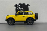 Ford Bronco Yellow - Kinsmart 1:34 Diecast