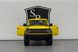 Ford Bronco Yellow - Kinsmart 1:34 Diecast