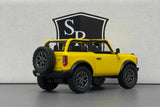 Ford Bronco Yellow - Kinsmart 1:34 Diecast