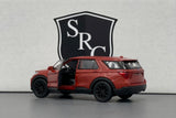 Ford Explorer Orange - Welly 1:38 Diecast