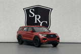 Ford Explorer Orange - Welly 1:38 Diecast