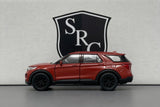 Ford Explorer Orange - Welly 1:38 Diecast