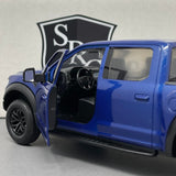 Ford F150 Raptor Blue - Motormax 1:24 Diecast
