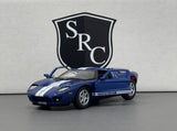 Ford GT Blue - Kinsmart 1:36 Diecast