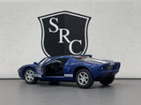Ford GT Blue - Kinsmart 1:36 Diecast