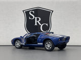 Ford GT Blue - Kinsmart 1:36 Diecast