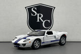 Ford GT White - Kinsmart 1:36 Diecast