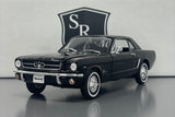 Ford Mustang Black - Welly 1:24 Diecast