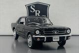 Ford Mustang Black - Welly 1:24 Diecast