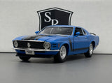 Ford Mustang Boss 302 Blue - Welly 1:24 Diecast