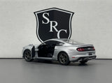 Ford Mustang GT Silver - Kinsmart 1:38 Diecast