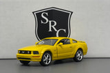 Ford Mustang GT Yellow - Kinsmart 1:38 Diecast