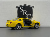 Ford Mustang GT Yellow - Kinsmart 1:38 Diecast